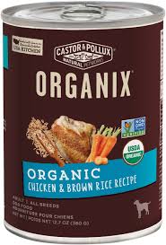 Organix Organic Chicken & Brown Rice package